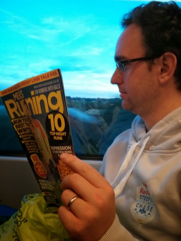 Just a tip... This month's Men's Running UK is a great read. Especially their race review of the Bacchus Half *ahem*.