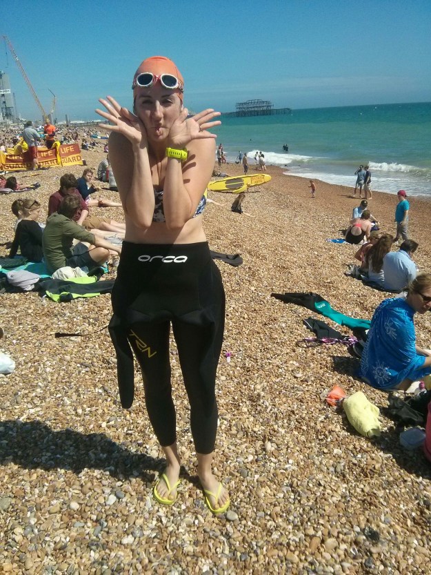 Post swim fish faces does not = pre-swim confidence