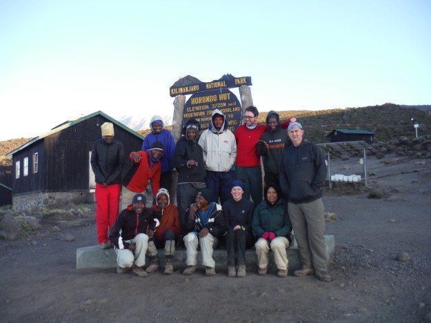 Our amazing team of cooks, porters, and guides.